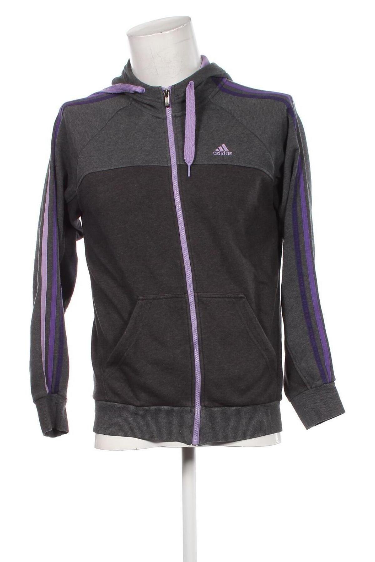 Herren Sweatshirt Adidas, Größe S, Farbe Grau, Preis € 18,49