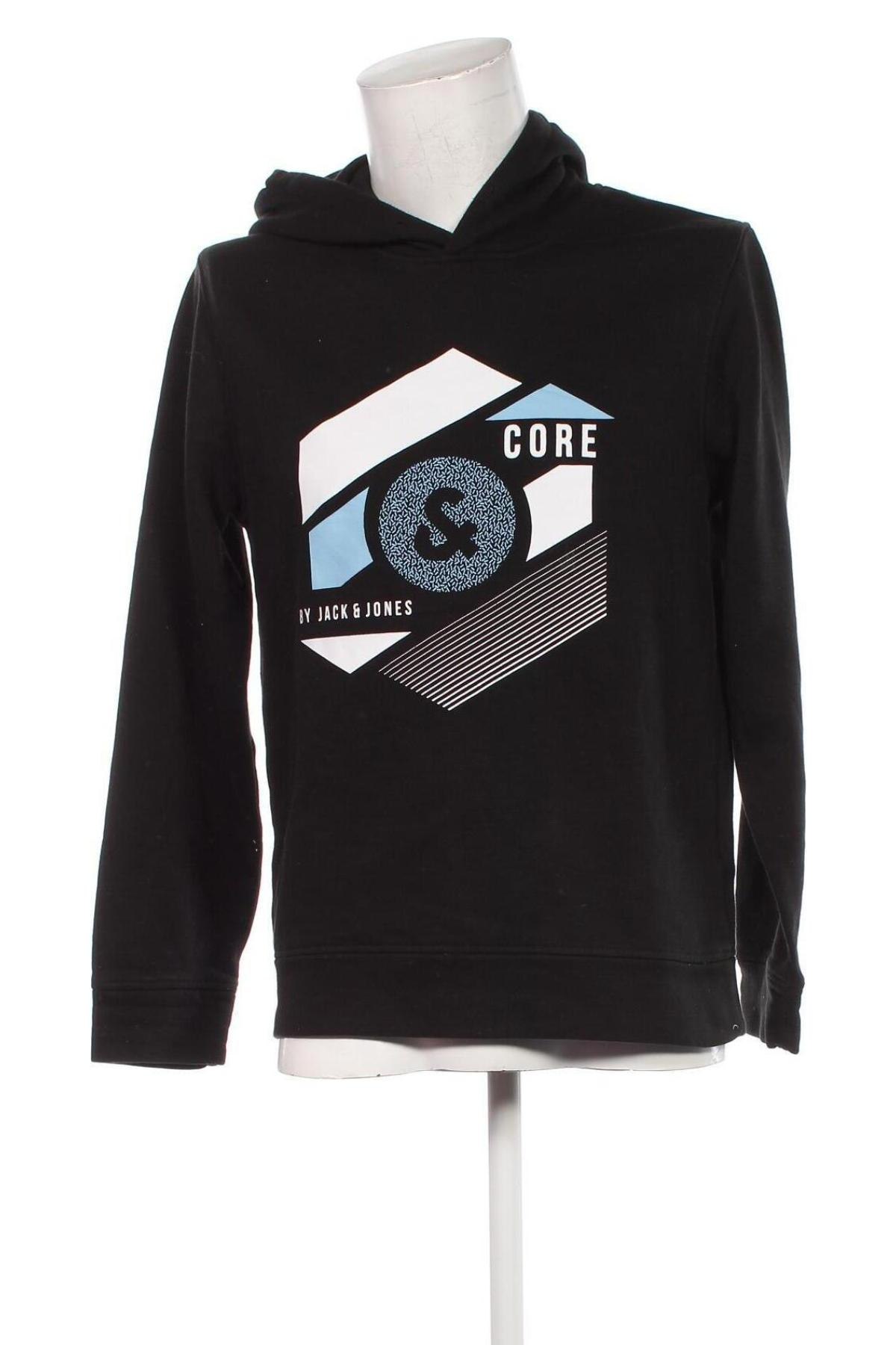 Hanorac de bărbați Core By Jack & Jones, Mărime S, Culoare Negru, Preț 44,99 Lei