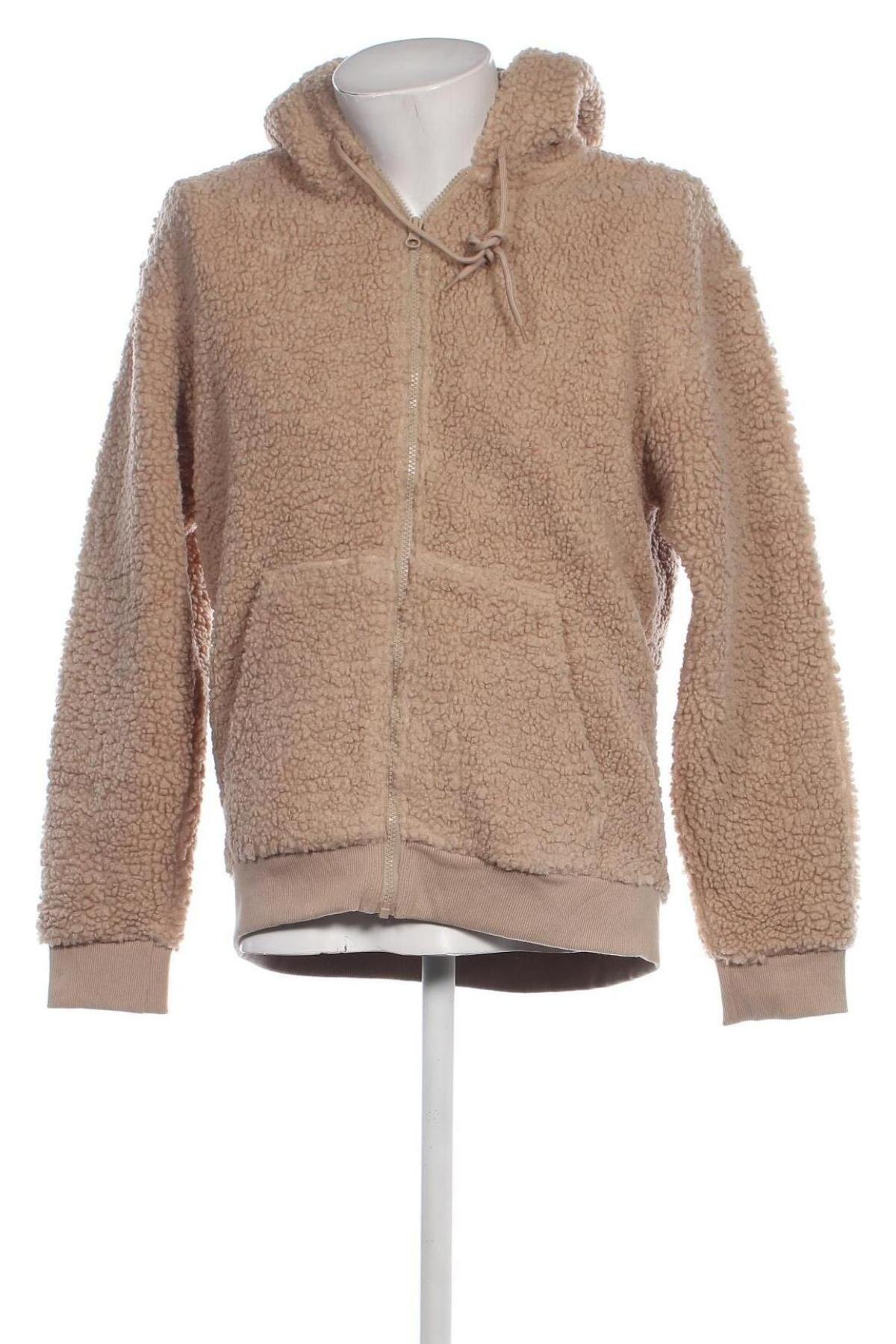 Herren Sweatshirt H&M, Größe M, Farbe Beige, Preis 27,49 €