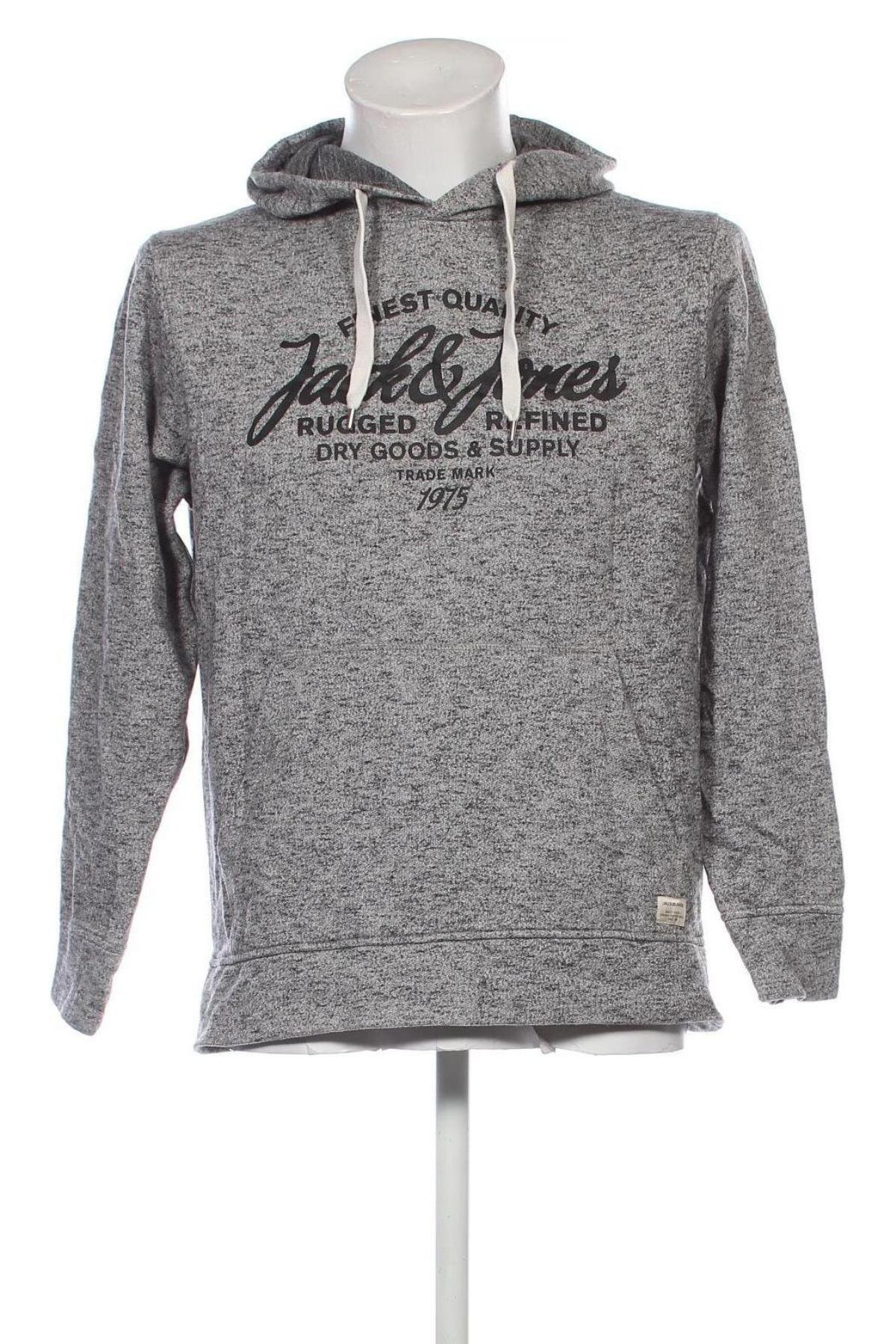 Herren Sweatshirt Jack & Jones, Größe L, Farbe Grau, Preis 23,99 €