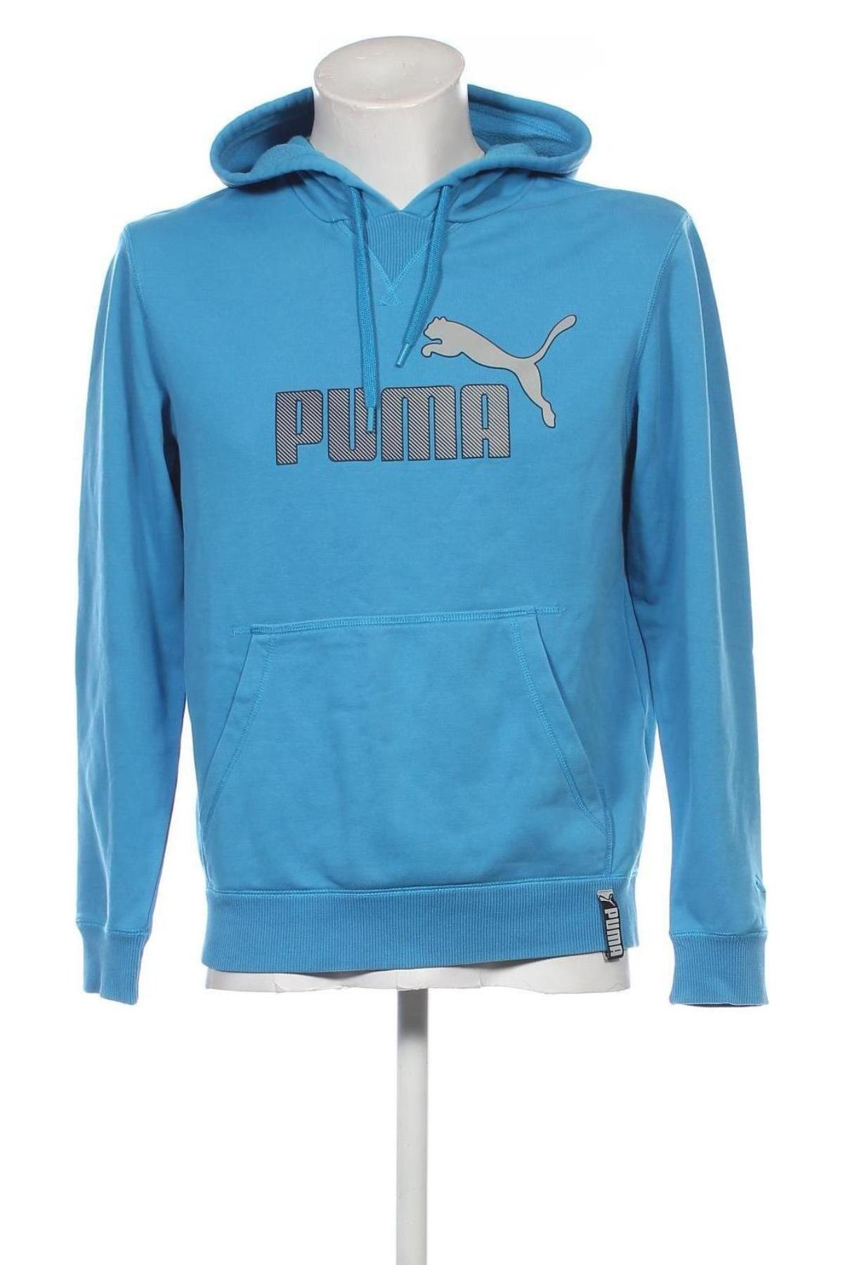 Hanorac de bărbați PUMA, Mărime M, Culoare Albastru, Preț 85,99 Lei