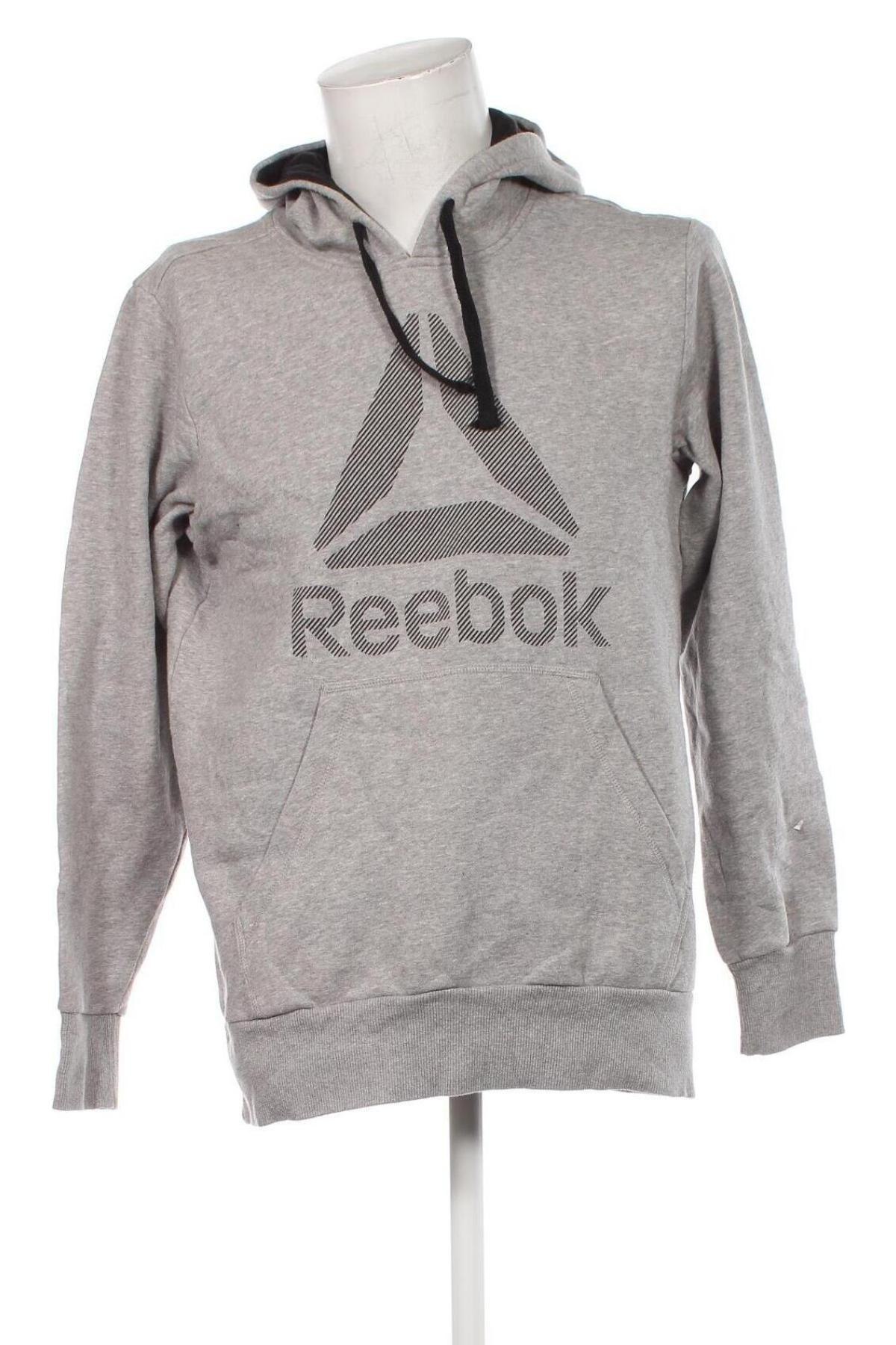 Herren Sweatshirt Reebok, Größe L, Farbe Grau, Preis € 34,99