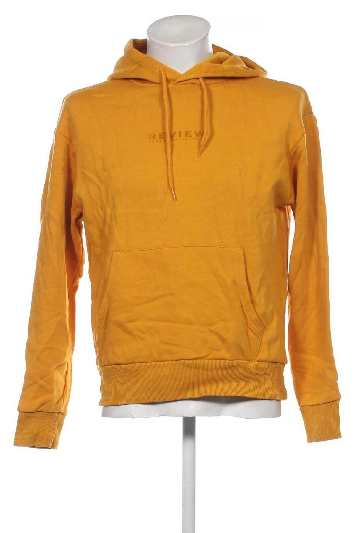 Herren Sweatshirt Review, Größe S, Farbe Gelb, Preis € 28,99