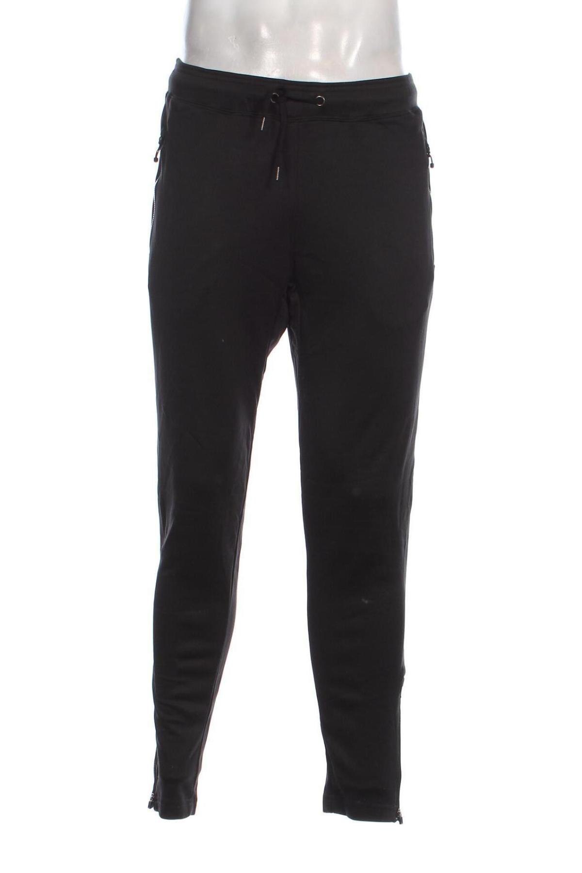 Pantaloni trening de bărbați Clique, Mărime M, Culoare Negru, Preț 48,99 Lei