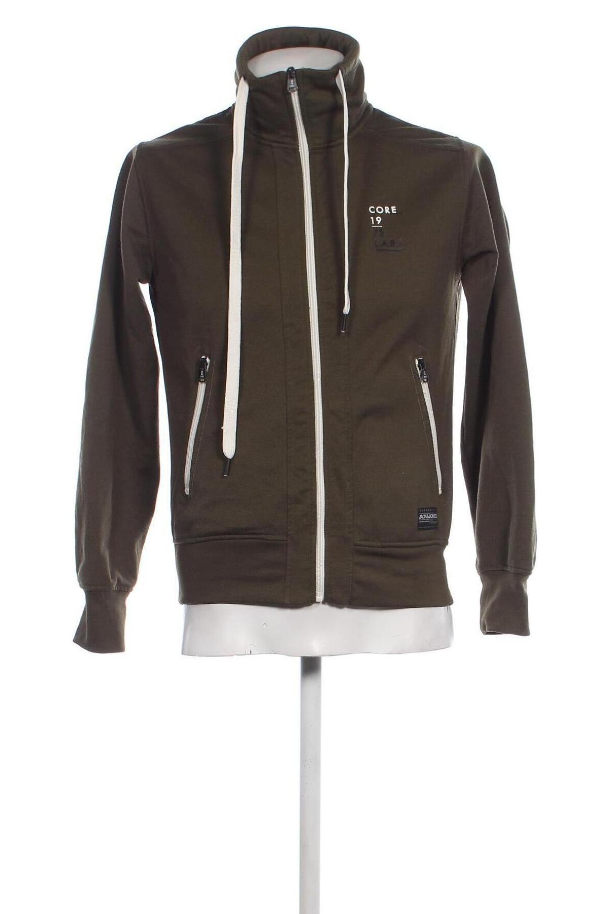 Męska bluza sportowa Jack & Jones, Rozmiar S, Kolor Zielony, Cena 131,99 zł