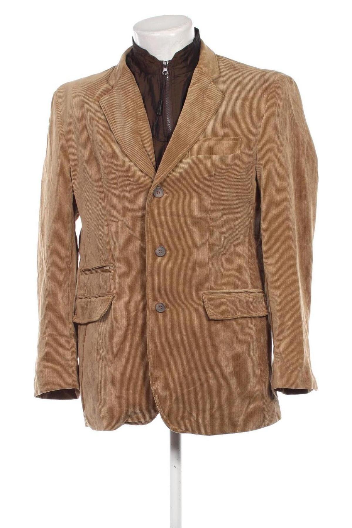 Herrenjacke, Größe L, Farbe Beige, Preis € 17,49