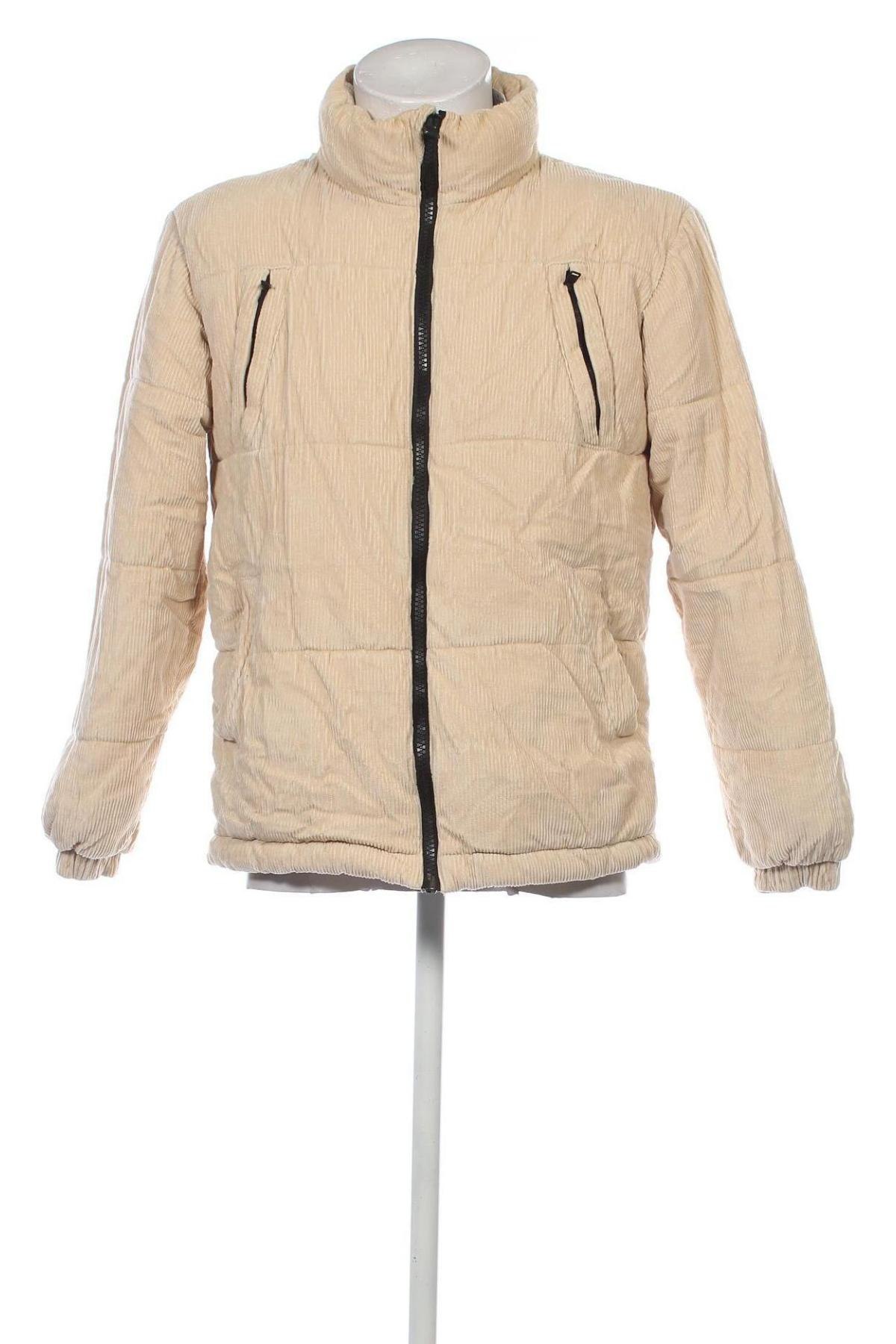 Herrenjacke Bershka, Größe S, Farbe Beige, Preis € 47,99