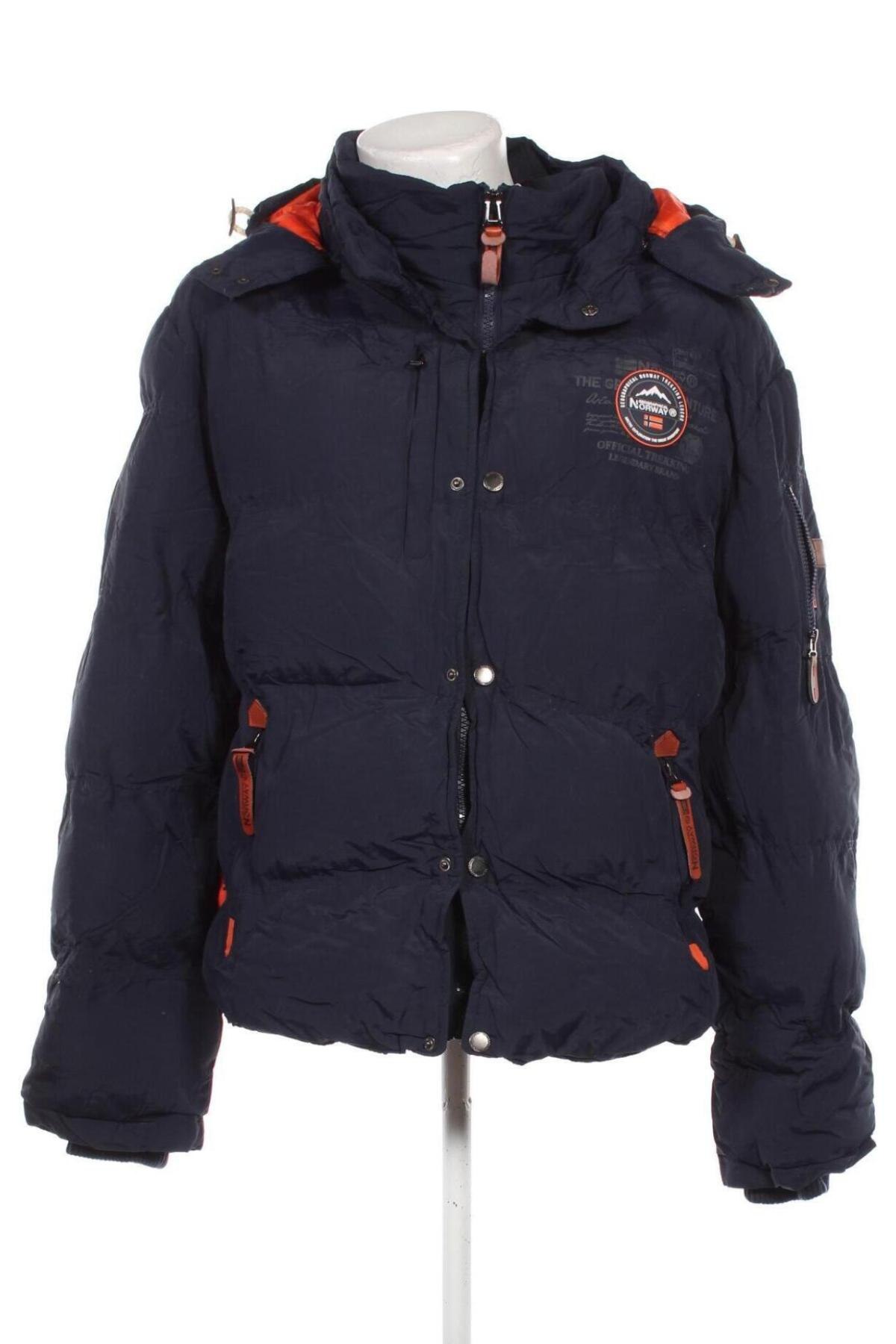 Herrenjacke Geographical Norway, Größe 3XL, Farbe Blau, Preis € 118,99