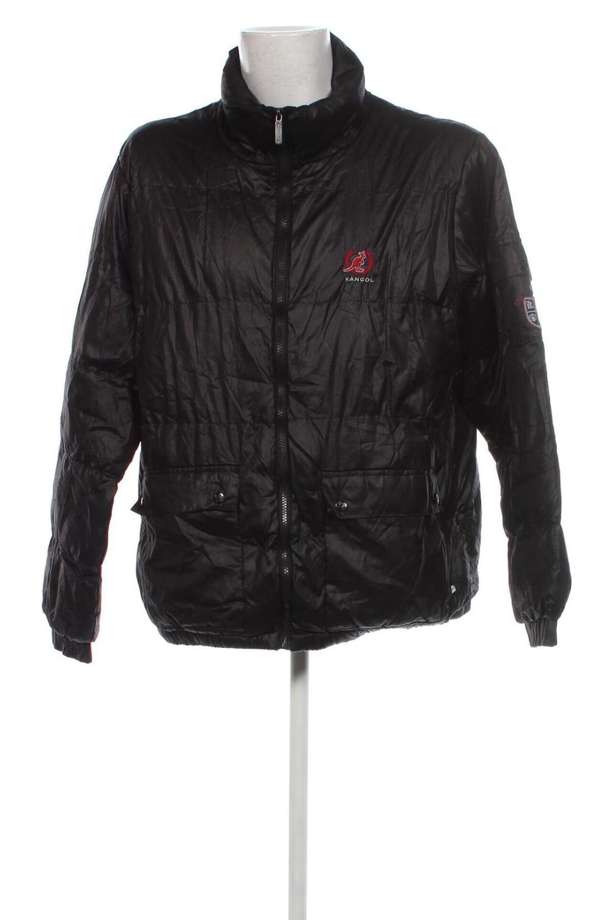 Herrenjacke Kangol, Größe XL, Farbe Schwarz, Preis 43,49 €