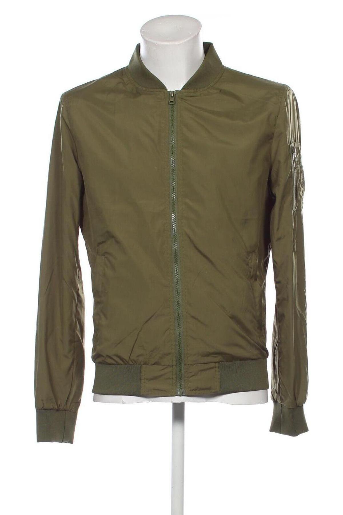 Herrenjacke Urban Classics, Größe M, Farbe Grün, Preis 42,49 €