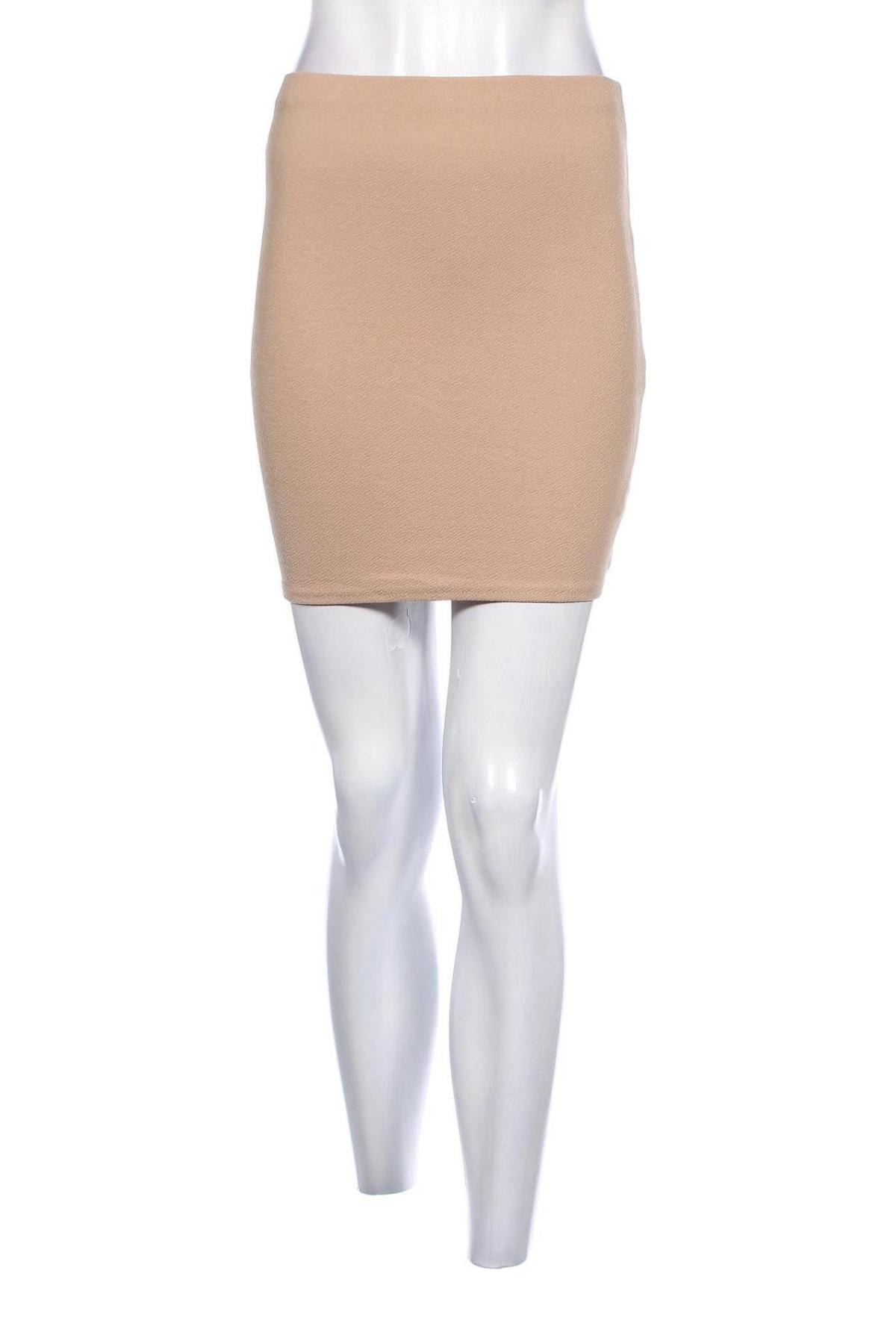 Rock Boohoo, Größe S, Farbe Beige, Preis € 13,49