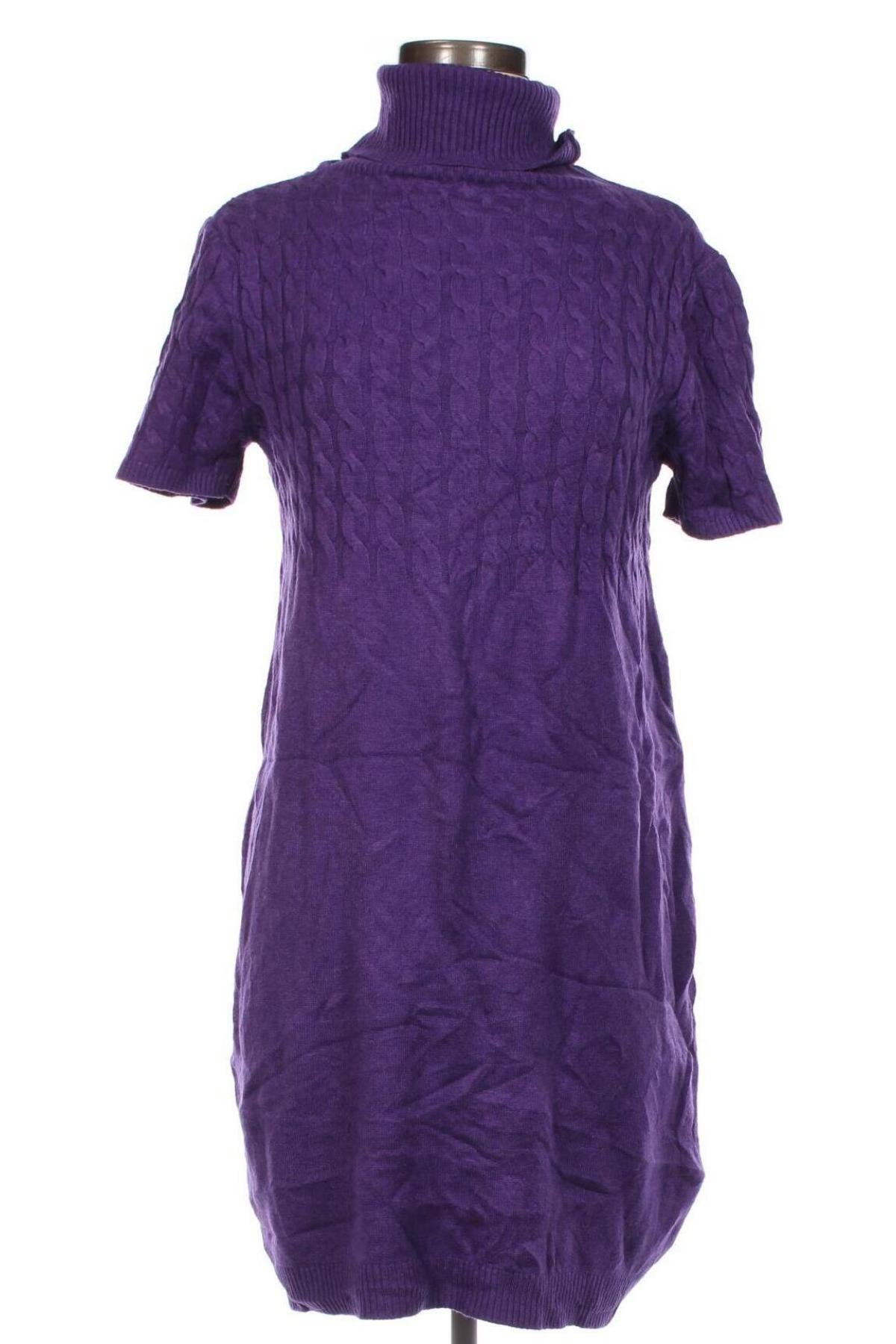 Kleid Made In Italy, Größe M, Farbe Lila, Preis 20,49 €