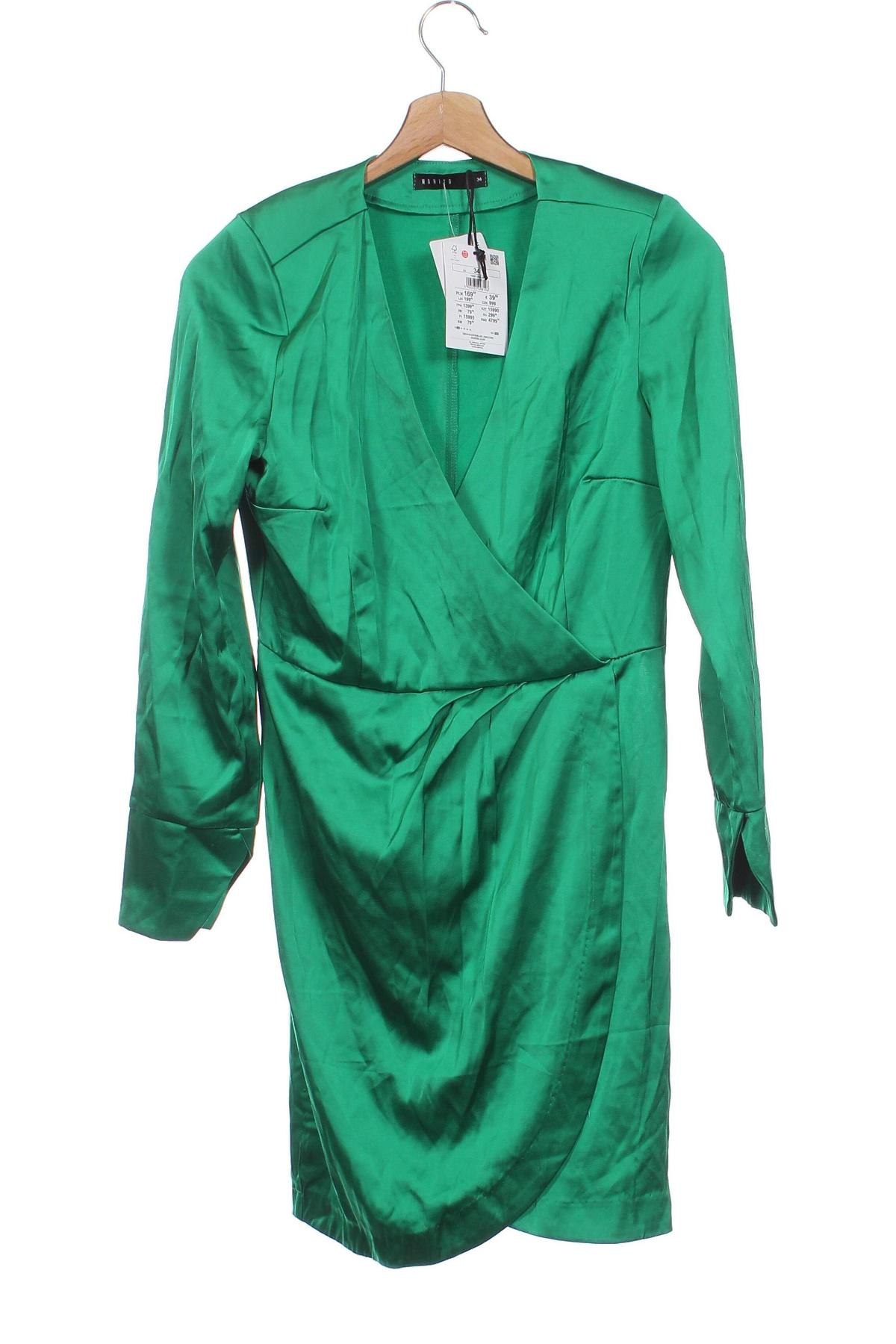 Rochie Mohito, Mărime XS, Culoare Verde, Preț 237,24 Lei