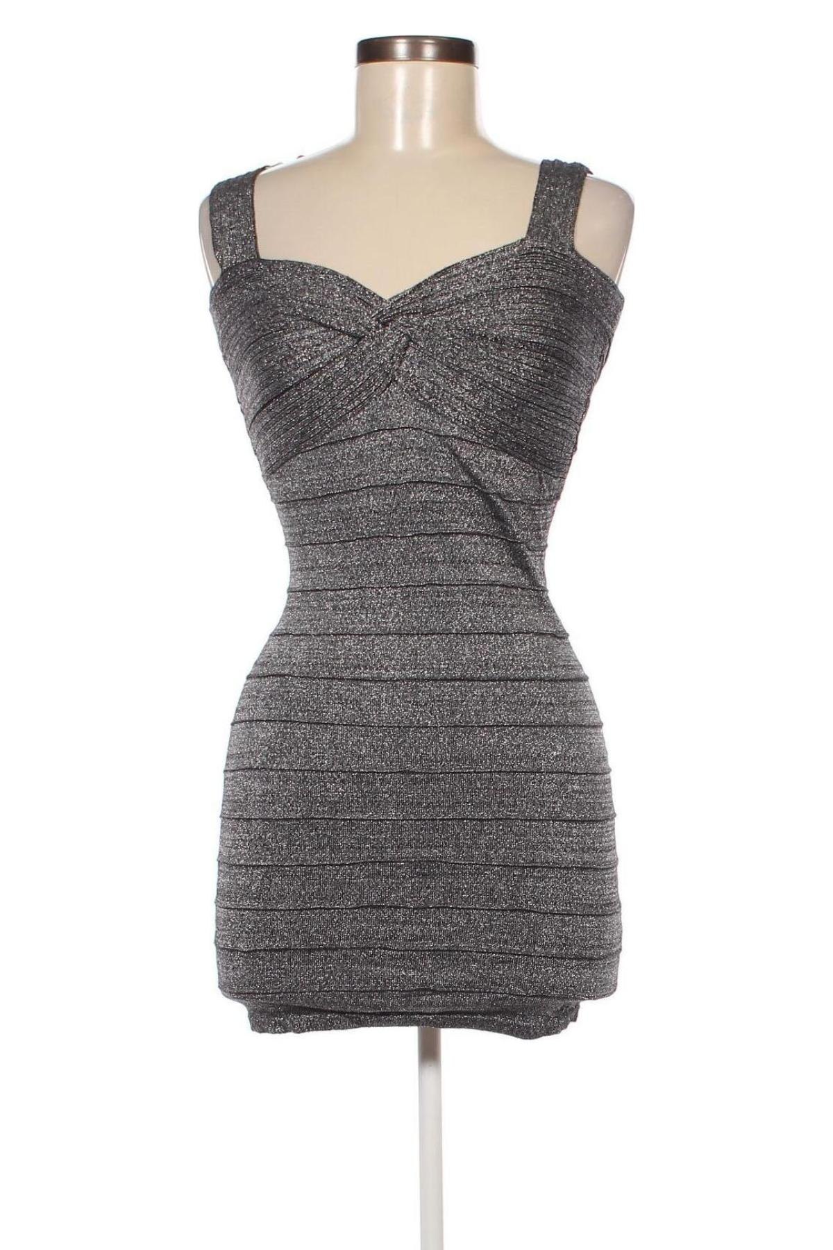 Kleid New Look, Größe S, Farbe Grau, Preis € 14,99