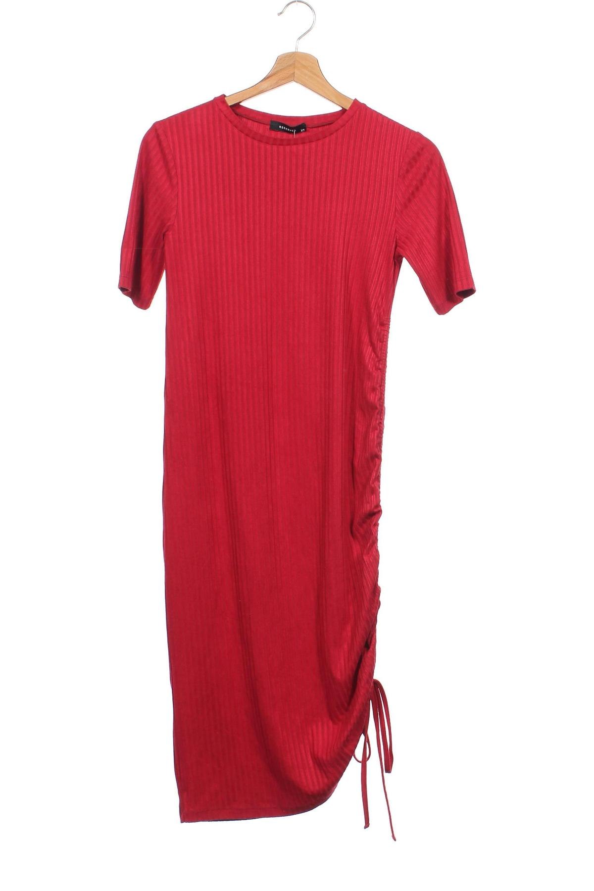 Kleid Reserved, Größe XS, Farbe Rot, Preis 14,83 €