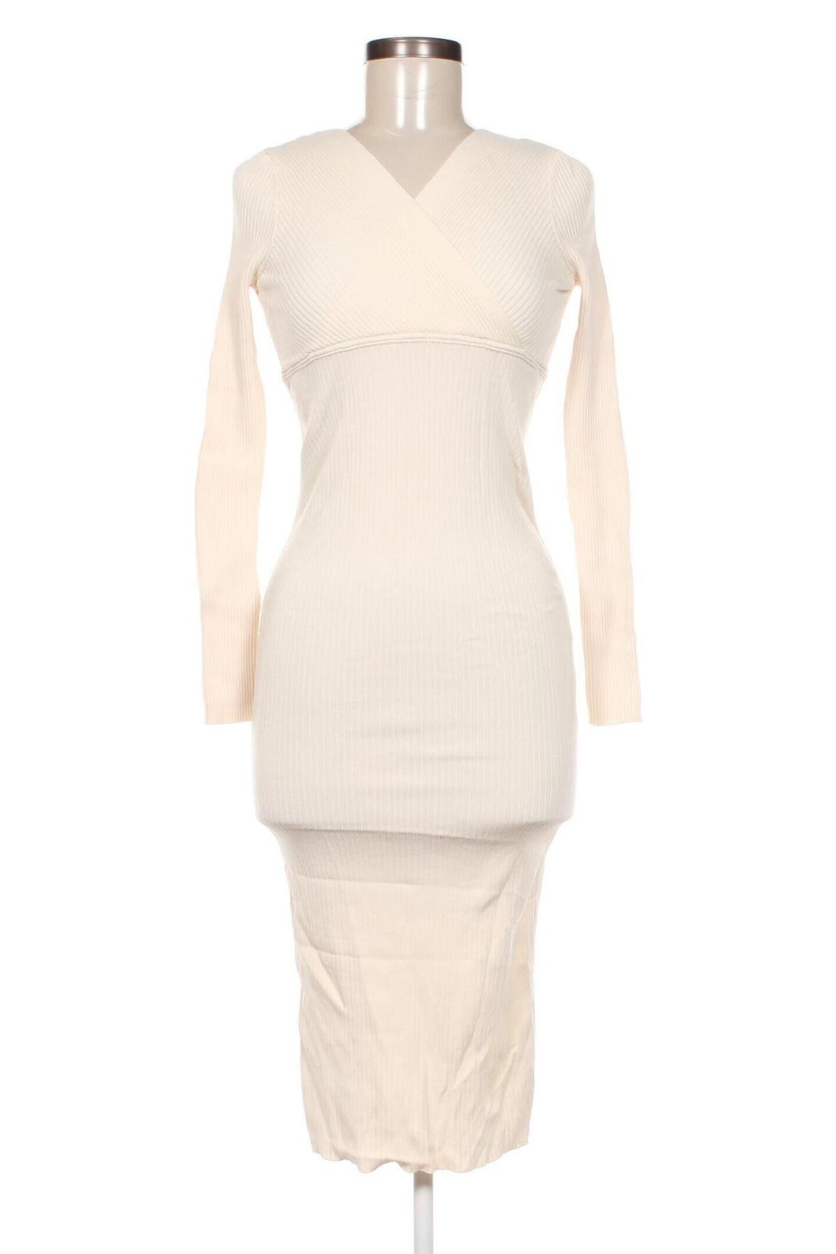 Kleid Zara, Größe S, Farbe Beige, Preis 14,99 €