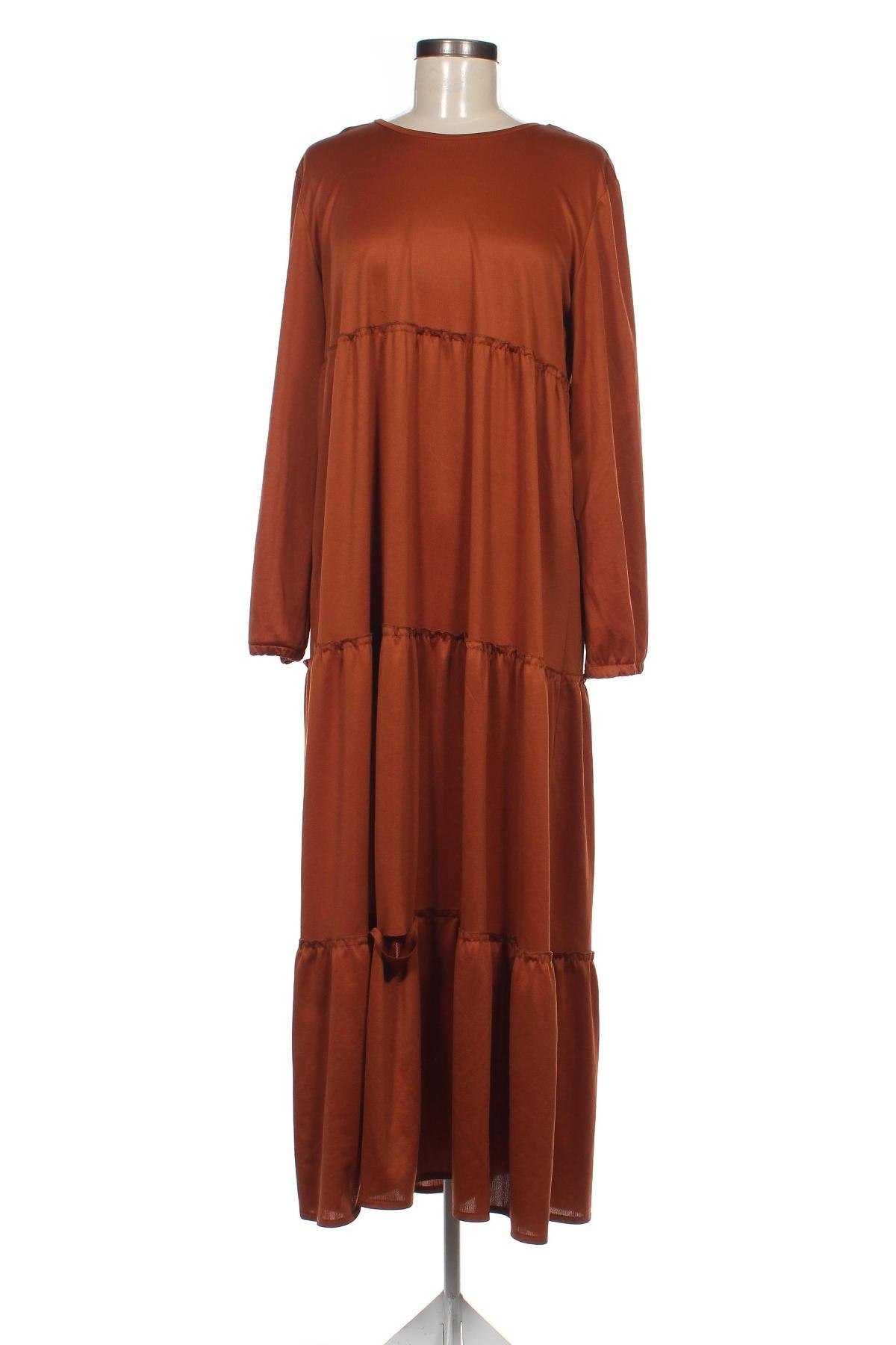 Kleid Zenana, Größe L, Farbe Braun, Preis € 11,99