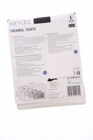 Чорапогащник Esmara, Размер L, Цвят Черен, Цена 21,01 лв.