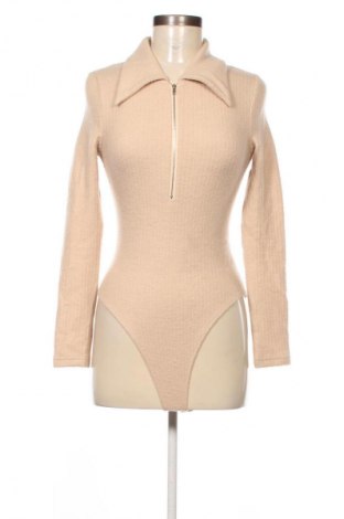 Damska bluzka-body SHEIN, Rozmiar S, Kolor Beżowy, Cena 25,99 zł