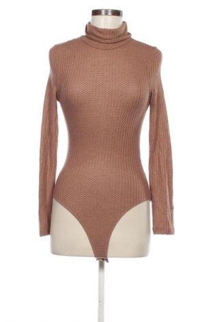 Damska bluzka-body SHEIN, Rozmiar S, Kolor Brązowy, Cena 26,99 zł