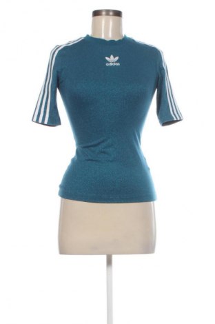 Дамска блуза Adidas Originals, Размер XXS, Цвят Син, Цена 33,97 лв.