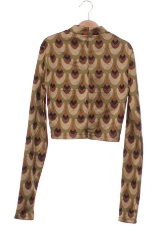 Дамска блуза Bershka, Размер XS, Цвят Многоцветен, Цена 4,99 лв.