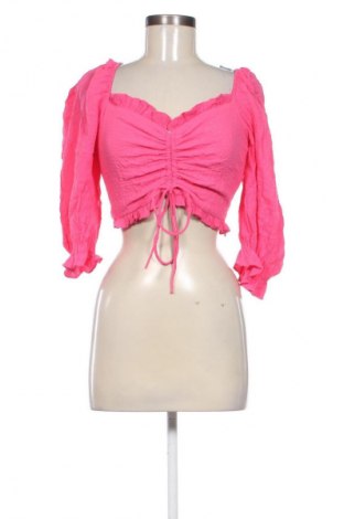 Bluzka damska Bershka, Rozmiar M, Kolor Różowy, Cena 29,99 zł