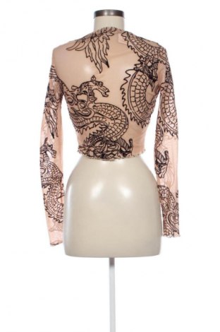 Дамска блуза Bershka, Размер M, Цвят Многоцветен, Цена 19,00 лв.