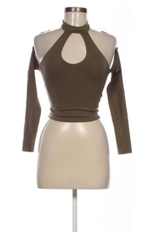 Dámská halenka Bershka, Velikost XS, Barva Zelená, Cena  297,00 Kč