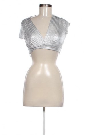 Női blúz Bershka, Méret XS, Szín Ezüstös, Ár 5 159 Ft