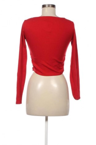 Дамска блуза Bershka, Размер M, Цвят Червен, Цена 12,99 лв.