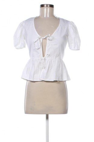 Bluzka damska Bershka, Rozmiar XS, Kolor Biały, Cena 44,94 zł