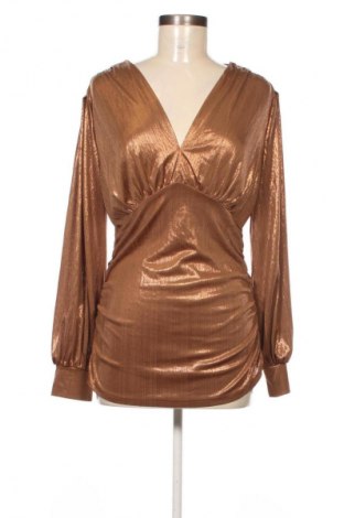 Bluzka damska ChicMe, Rozmiar L, Kolor Złocisty, Cena 34,99 zł