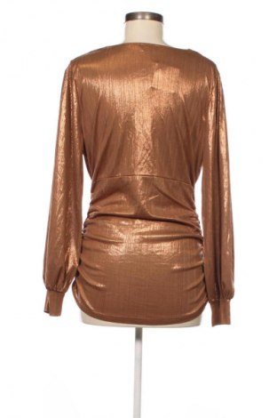 Bluzka damska ChicMe, Rozmiar L, Kolor Złocisty, Cena 34,99 zł