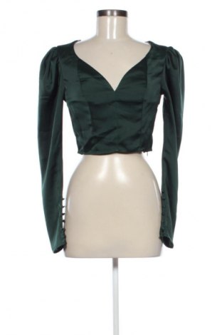 Bluză de femei Chloe B x NA-KD, Mărime S, Culoare Verde, Preț 45,99 Lei