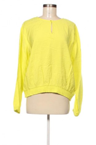 Γυναικεία μπλούζα Comma,, Μέγεθος XL, Χρώμα Κίτρινο, Τιμή 53,99 €