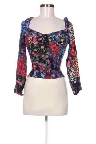 Дамска блуза Desigual, Размер S, Цвят Многоцветен, Цена 48,00 лв.