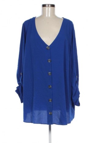 Dámska blúza Evans, Veľkosť 3XL, Farba Modrá, Cena  6,95 €