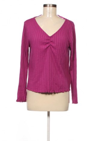 Bluzka damska Ever.me by Takko Fashion, Rozmiar L, Kolor Fioletowy, Cena 28,99 zł