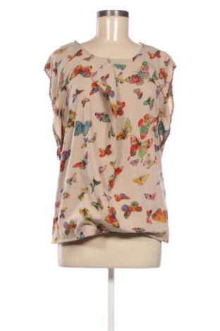 Дамска блуза Free Quent, Размер M, Цвят Многоцветен, Цена 22,99 лв.