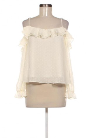 Дамска блуза H&M, Размер M, Цвят Екрю, Цена 19,00 лв.