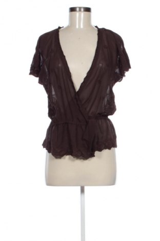 Дамска блуза H&M, Размер M, Цвят Кафяв, Цена 15,99 лв.