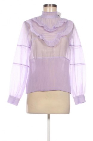 Bluzka damska H&M, Rozmiar S, Kolor Fioletowy, Cena 29,99 zł