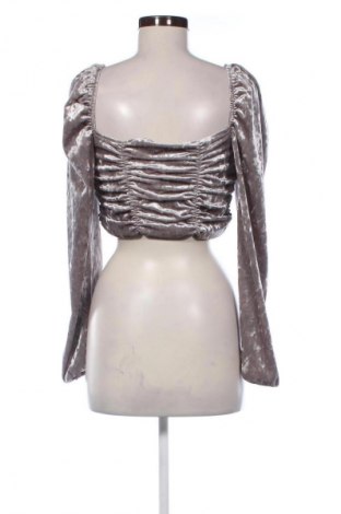 Bluzka damska H&M, Rozmiar L, Kolor Srebrzysty, Cena 44,00 zł