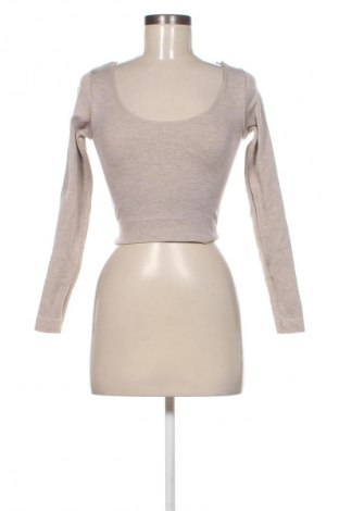 Γυναικεία μπλούζα H&M, Μέγεθος XS, Χρώμα  Μπέζ, Τιμή 3,99 €