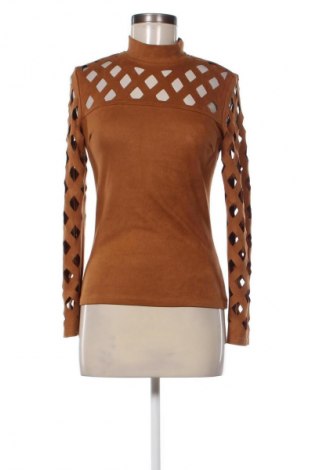 Дамска блуза In Vogue, Размер S, Цвят Кафяв, Цена 12,99 лв.