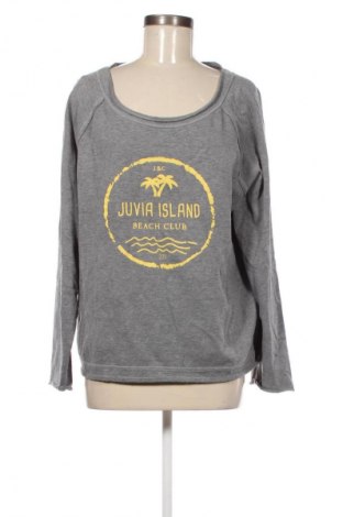 Γυναικεία μπλούζα Juvia, Μέγεθος XXL, Χρώμα Γκρί, Τιμή 15,99 €