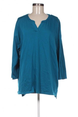 Дамска блуза Lands' End, Размер 3XL, Цвят Син, Цена 19,00 лв.