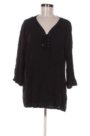 Bluzka damska Laura Torelli, Rozmiar XXL, Kolor Czarny, Cena 17,99 zł
