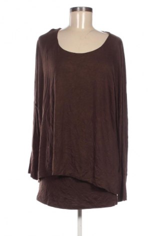 Дамска блуза Linea Tesini, Размер M, Цвят Кафяв, Цена 10,99 лв.